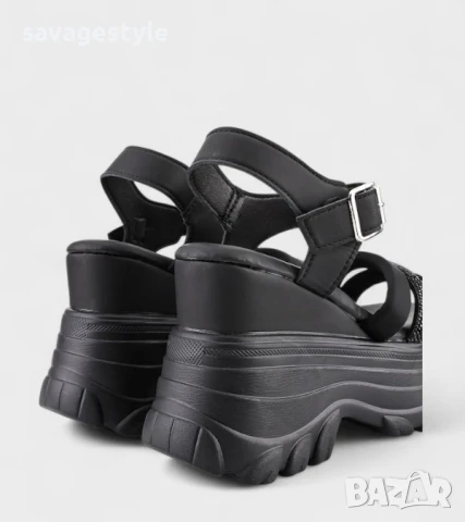 Дамски летни обувки сандали на платформа , снимка 2 - Сандали - 51338891