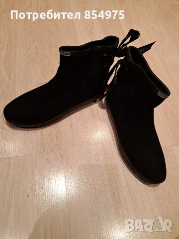 дамски боти от естествен велур , снимка 2 - Дамски боти - 47947772