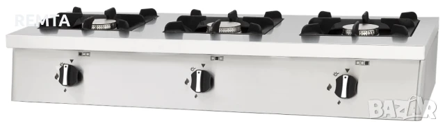 Газов котлон с 3 горелки (21 kW) + CE Сертификат газова защита