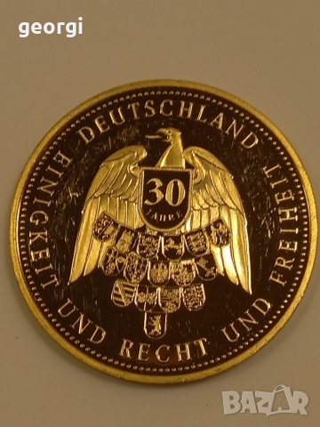 Немска монета 1 марка, снимка 3 - Нумизматика и бонистика - 43723605