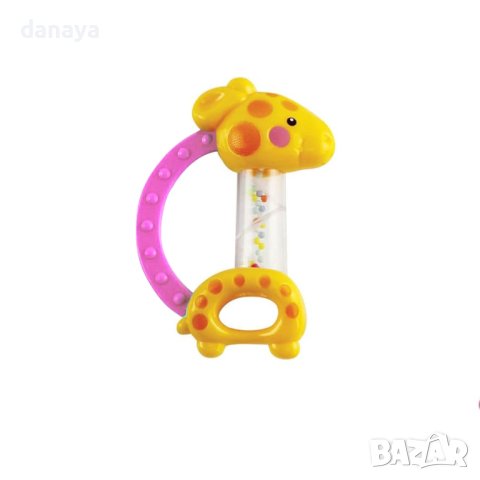 4392 Бебешка дрънкалка гризалка Жираф или Слонче, снимка 5 - Дрънкалки и чесалки - 43868889