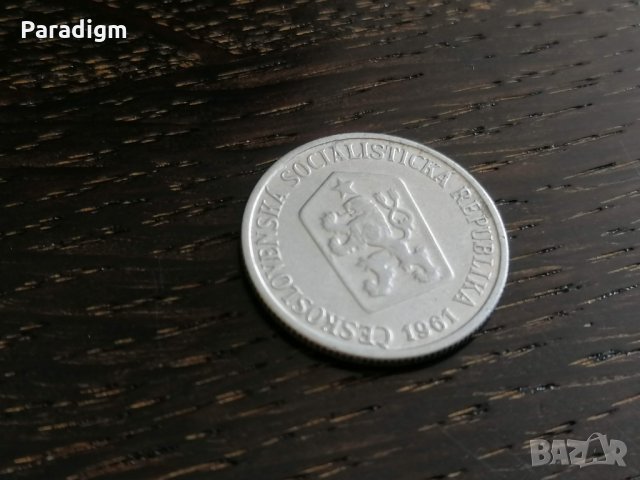 Монета - Чехословакия - 10 халера | 1961г., снимка 2 - Нумизматика и бонистика - 26206661