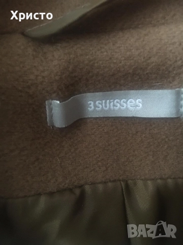 Елегантно дамско палто от "3 Suisses" – идеално за зимата, снимка 2 - Якета - 52834819