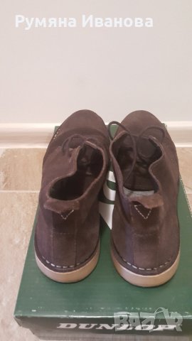 Кафяви обувки от естествен велур марка JACK & JONES, снимка 7 - Ежедневни обувки - 37563989