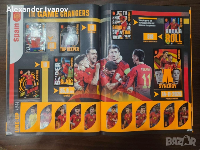 Албум за стикери World Class 2024, 100% Попълнен, в Перфектно състояние!, снимка 6 - Колекции - 51861621