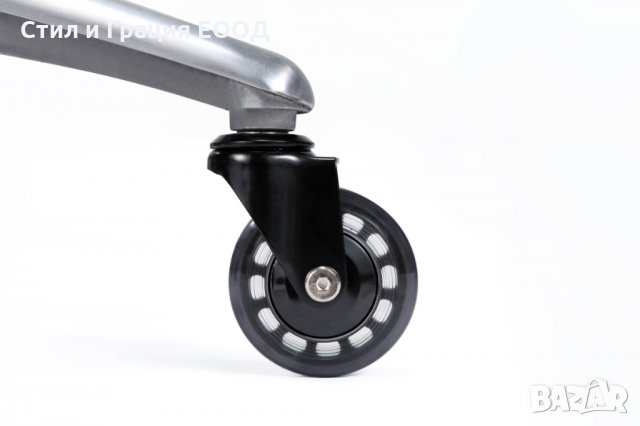 Козметичен/фризьорски стол - табуретка с облегалка Rita 53/73 см, снимка 6 - Друго оборудване - 26788037