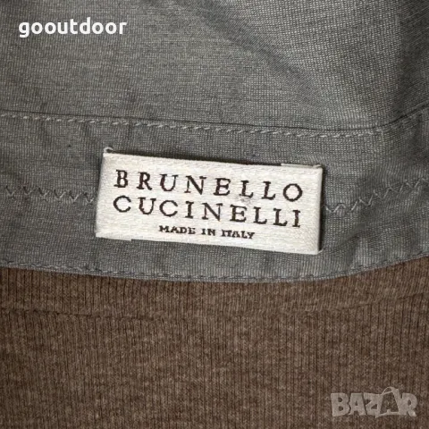 Brunello Cucinelli дамски пуловер с интегрирана риза (S), снимка 5 - Блузи с дълъг ръкав и пуловери - 48286012