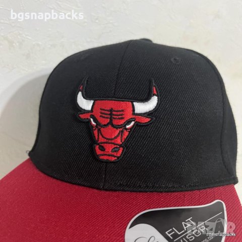 Chicago Bulls snapback шапка с права козирка чикаго булс new era, снимка 7 - Шапки - 43338631