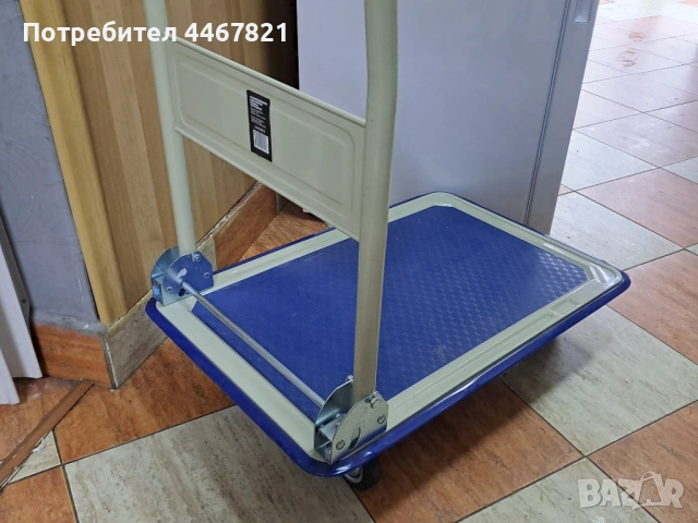 Метална ръчна количка за товар , снимка 4 - Друго търговско оборудване - 53508173