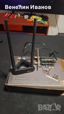 Безжичен адаптер ASUS PCE-AXE59BT