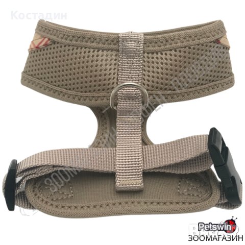 Нагръдник за Куче - с Якичка - Pet Interest - XS, S, M, L, XL - Бежав - 5 размера, снимка 3 - За кучета - 37051011
