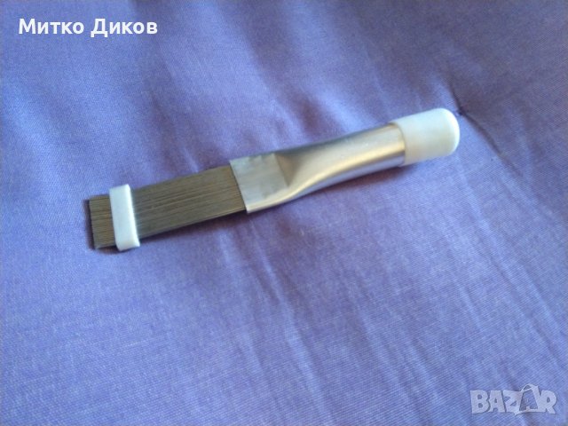 Метално средство за почистване на пори на климатик-хладилни серпентини-ново-157х25мм