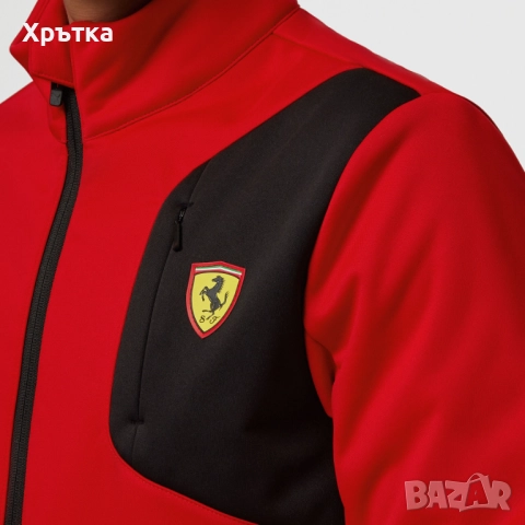 Puma Scuderia Ferrari F1 Logo Softshell - Оригинално мъжко яке р-р M, снимка 5 - Якета - 52666567