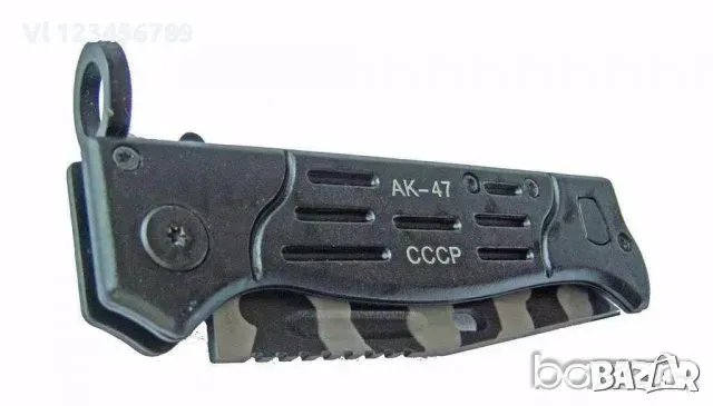 Сгъваем армейски нож-щик ( AK-47 Калашников СССР) -3 размера, снимка 6 - Ножове - 49765260