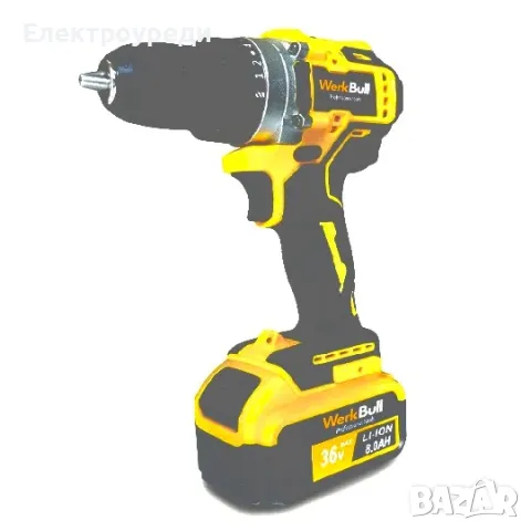 Немски Промо Комплект Ударен Винтоверт + Безчетков Ъглошлайф 36V 8Ah + ПОДАРЪК Прободен трион, снимка 3 - Други инструменти - 47627951