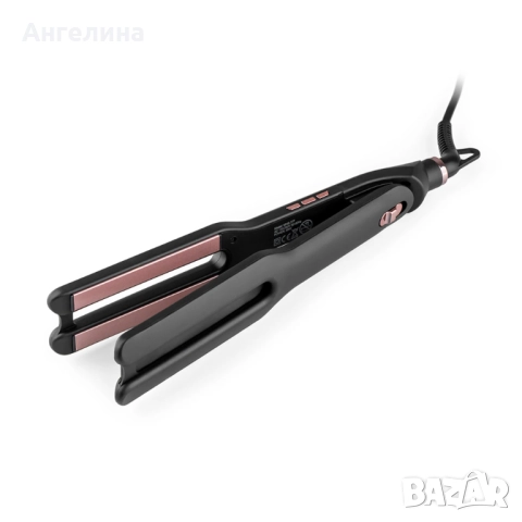 Преса за изправяне на коса с насочващ гребен Muhler MHS-777, снимка 2 - Преси за коса - 52983564