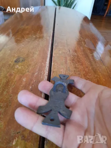 Стар обков за сандък, снимка 4 - Други ценни предмети - 48038913