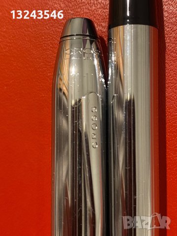 Писалка Крос Cross Townsend Chrome, снимка 3 - Ученически пособия, канцеларски материали - 43401742