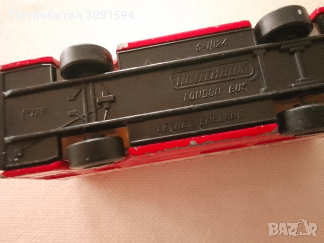 СТАРА МЕТАЛНА КОЛИЧКА ДВУЕТАЖЕН АВТОБУС LONDON BUS, снимка 9 - Колекции - 43450746