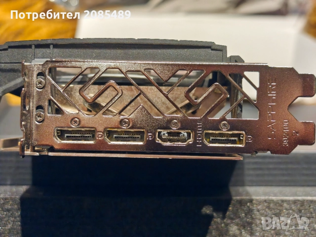 Видео карта Sapphire Nitro+ RX5700XT BE 8GB GDDR6 RGB fans, снимка 3 - Видеокарти - 52796240