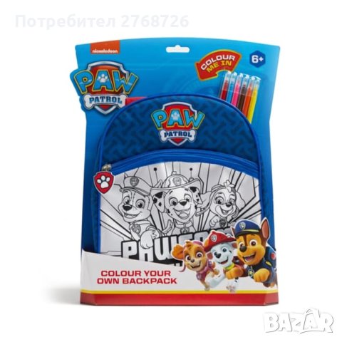 🐶Нови раници за оцветяване с Пес патрул🐶