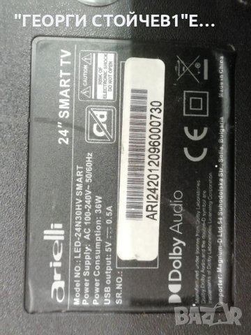 ARIELLI  LED-24N30HV SMART  CV6683H-E42 CX236DLEDM  HL-00240A28-0601S-02 B2  2x6 , снимка 2 - Части и Платки - 43061151