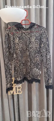 дантелена блузка за повод
