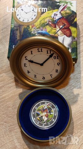 2 долара 2011 г. Острови Питкерн , Алиса в страната на Чудесата  1 оз. Годината на Заека, снимка 6 - Нумизматика и бонистика - 40761510