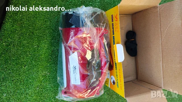 лед акумулаторен фенер чисто нов , снимка 1