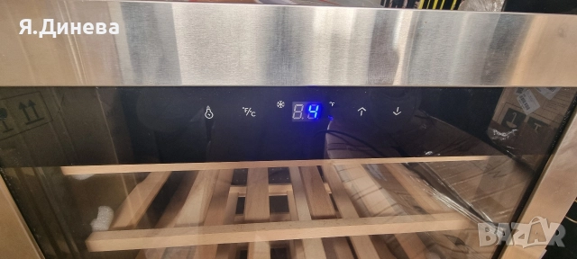 Хладилна витрина Klarstein 95L, снимка 3 - Хладилници - 52799619