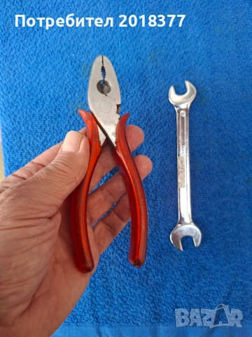 BELZER- GERMANY/клещи+ключ, снимка 4 - Клещи - 47821012