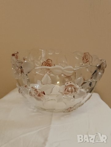 Кристална купа, салатиера Walther Glas,Германия. , снимка 3 - Сервизи - 43500587