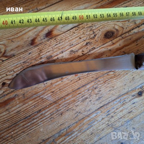 Стар Транжорен нож, снимка 7 - Антикварни и старинни предмети - 43425511