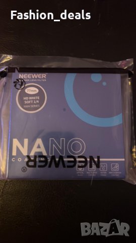 Нов 77 mm филтър Оптично стъкло снимки портретна фотография, снимка 10 - Чанти, стативи, аксесоари - 40498736