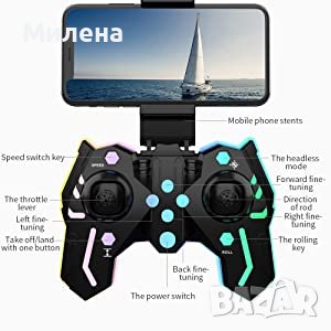 Промо дрон FPV KF615 с 3 батерии и чанта+гаранция, снимка 10 - Дронове и аксесоари - 38414651