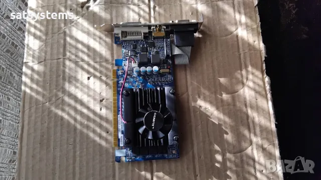 Видео карта NVidia GeForce Gigabyte N210 HDMI 1024MB GDDR3 64bit PCI-E, снимка 6 - Видеокарти - 48872882