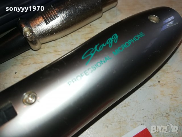 stagg professional mic-метален-внос франция 1404211645, снимка 14 - Микрофони - 32547917
