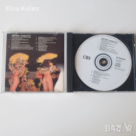 santana samba pa ti cd, снимка 2 - CD дискове - 51741146