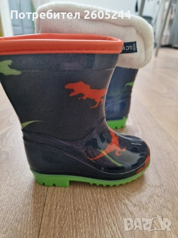гумени ботушки с полар 22 размер, снимка 2 - Детски боти и ботуши - 53602907