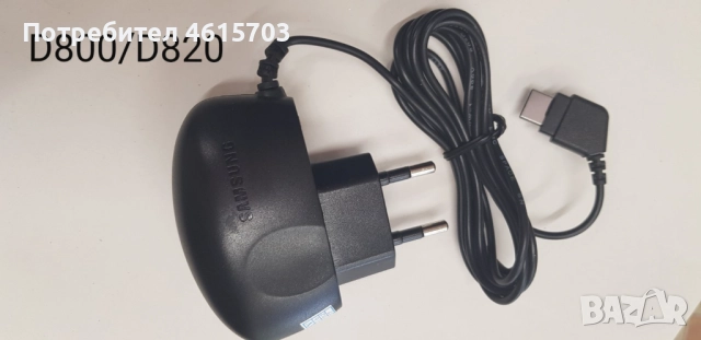 Зарядно за Samsung D800,D820,P300,C170,D520,D900,E250,U600,X830,E830,E500,E570,E590,U700,Z150,E950, снимка 2 - Оригинални зарядни - 52016980