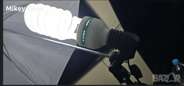 Green screen зелен + черен екран с осветление, снимка 4 - Светкавици, студийно осветление - 51648790