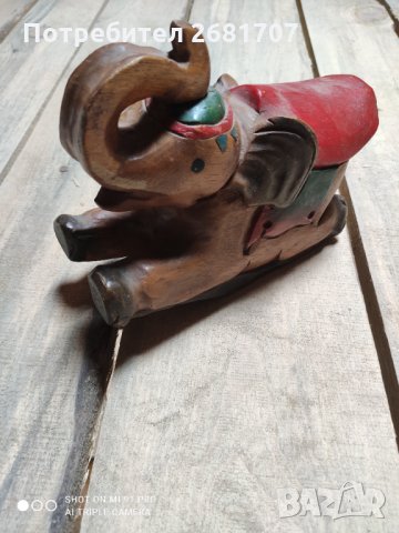 Красива дървена фигурка, снимка 3 - Други ценни предмети - 32879790