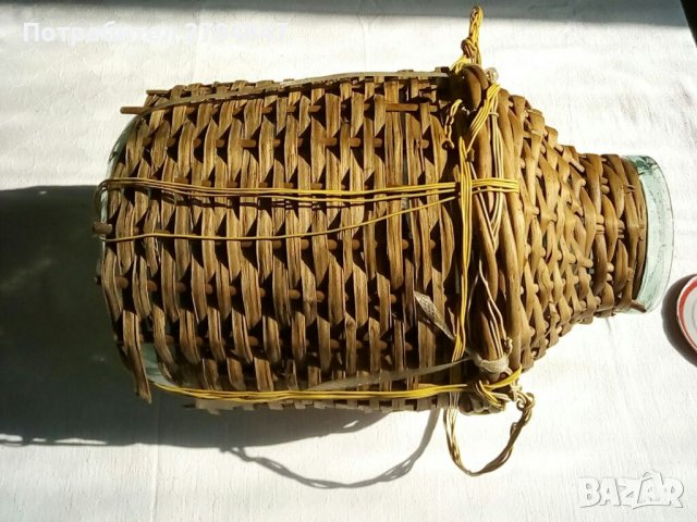 Плетен буркан за туршия, снимка 3 - Кутии за храна - 38972596