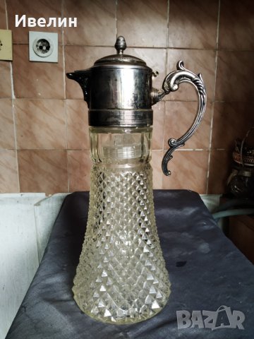 барокова гарафа, снимка 4 - Антикварни и старинни предмети - 29020290