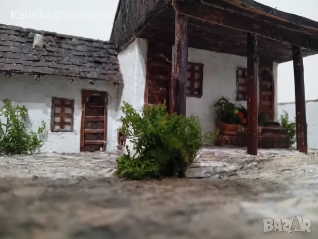 Ръчно изработен макет на къща-музей В.Левски-гр.Карлово., снимка 10 - Декорация за дома - 49817191