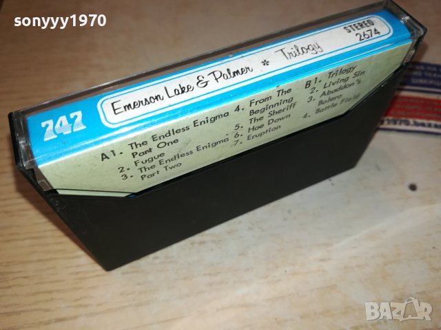 EMERSON LAKE & PALMER TAPE 2212231832, снимка 9 - Аудио касети - 43516969