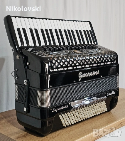 Акустичен акордеон Guerrini Superior II , снимка 3 - Акордеони - 53347514