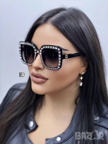 очила с черен обикновен калъф и ув защита christian dior fendi versace, снимка 11 - Слънчеви и диоптрични очила - 51456593