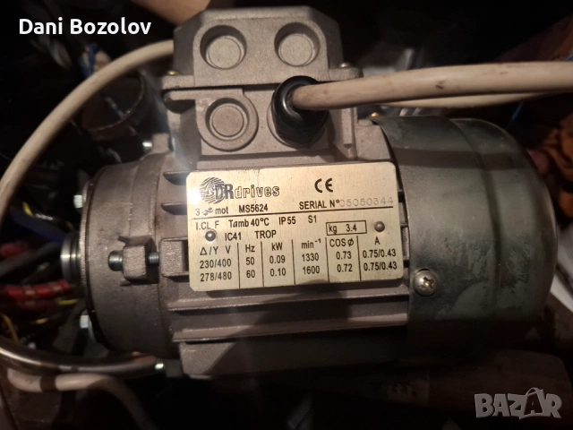 Продавам електрически двигатер, снимка 3 - Електродвигатели - 53396164