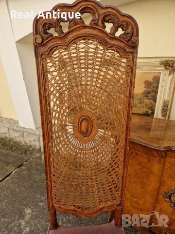 Страхотен чифт антикварни трапезни столове Чипъндейл , снимка 8 - Столове - 47667759